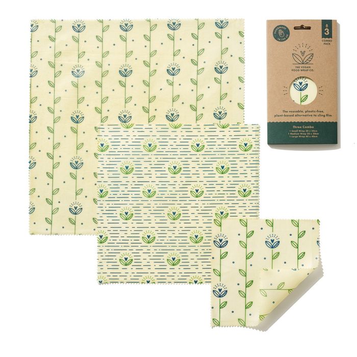 Harvest Print Vegan Wax Wraps